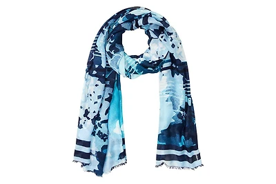 Olsen Abstract Floral Scarf