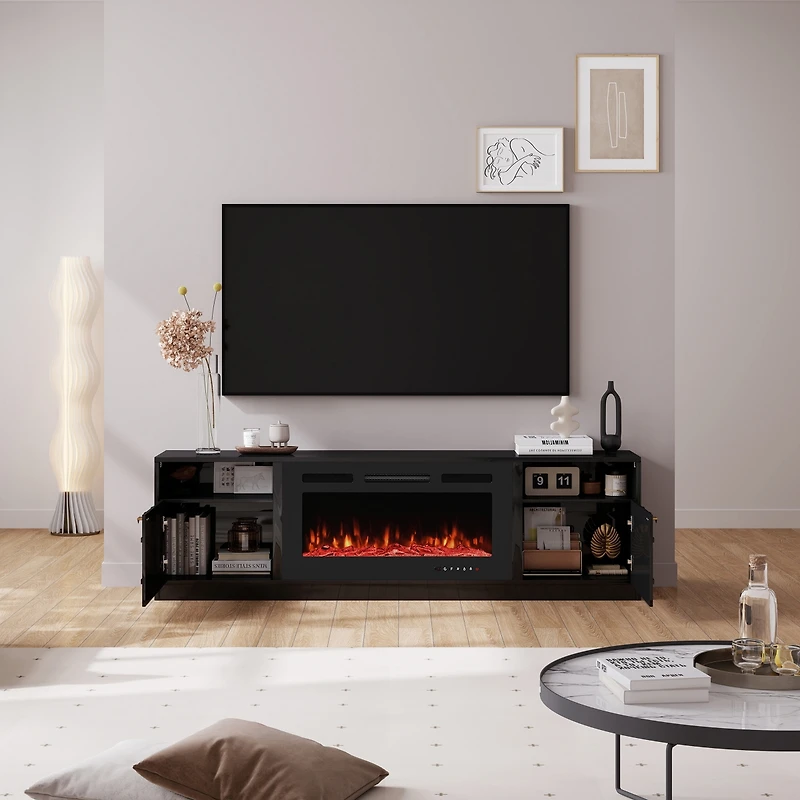 36 inches Multifunctional Electric Fireplace Tv Stand
