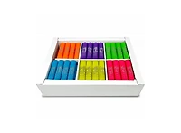 Kwik Stix Solid Tempera Paint Sticks Class Pack 72/Pkg-Neon Colors,