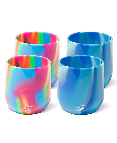 Stemless Wine Glasses 12oz: 4 pk
