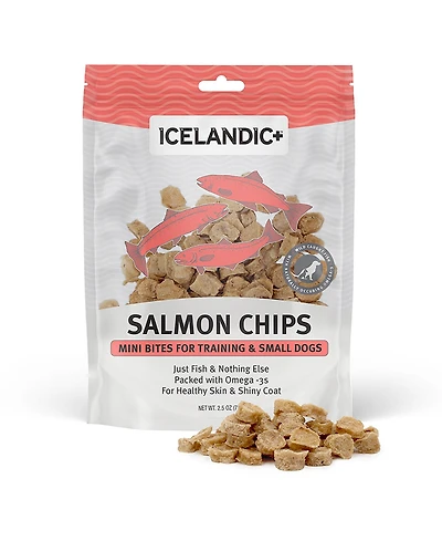 Mini Fish Chips: Salmon - Dog Treat 2.5oz