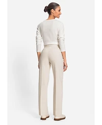 Olsen Women's Anna Fit Wide Leg Pull-On Pant