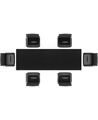 Tribesigns 13FT Conference Table, Large Rectangle Conference Room Table, Long Meeting Seminar Table Business Tables for 10-14 People (Two Tables)