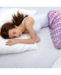 Gouun 3 Inch Gel-Infused Memory Foam Mattress Topper with Removable Cover-Twin Size