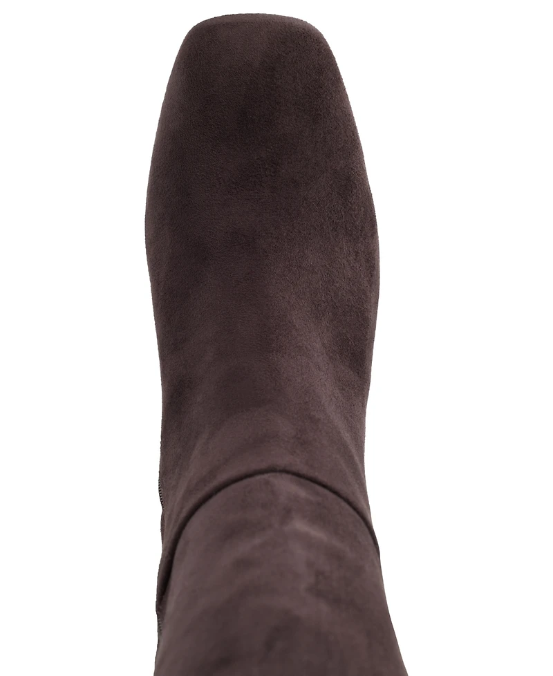 Dkny Women's Cana Knee High Block Heel Boots