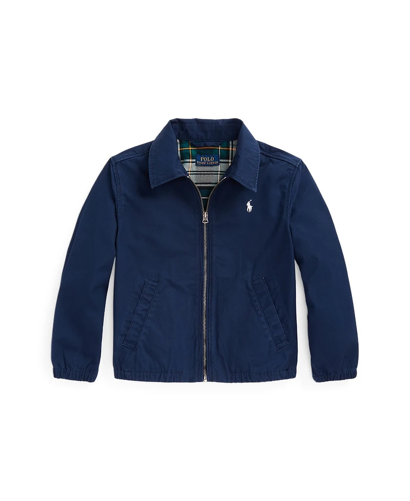 Polo Ralph Lauren Toddler and Little Boys The Bayport Cotton Poplin Jacket