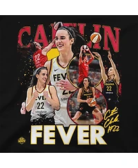 Stadium Essentials Men's and Women's Caitlin Clark Black Indiana Fever Crossroads T-Shirt