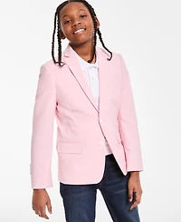 Tommy Hilfiger Big Boys Stretch Linen-Look Sport Coat