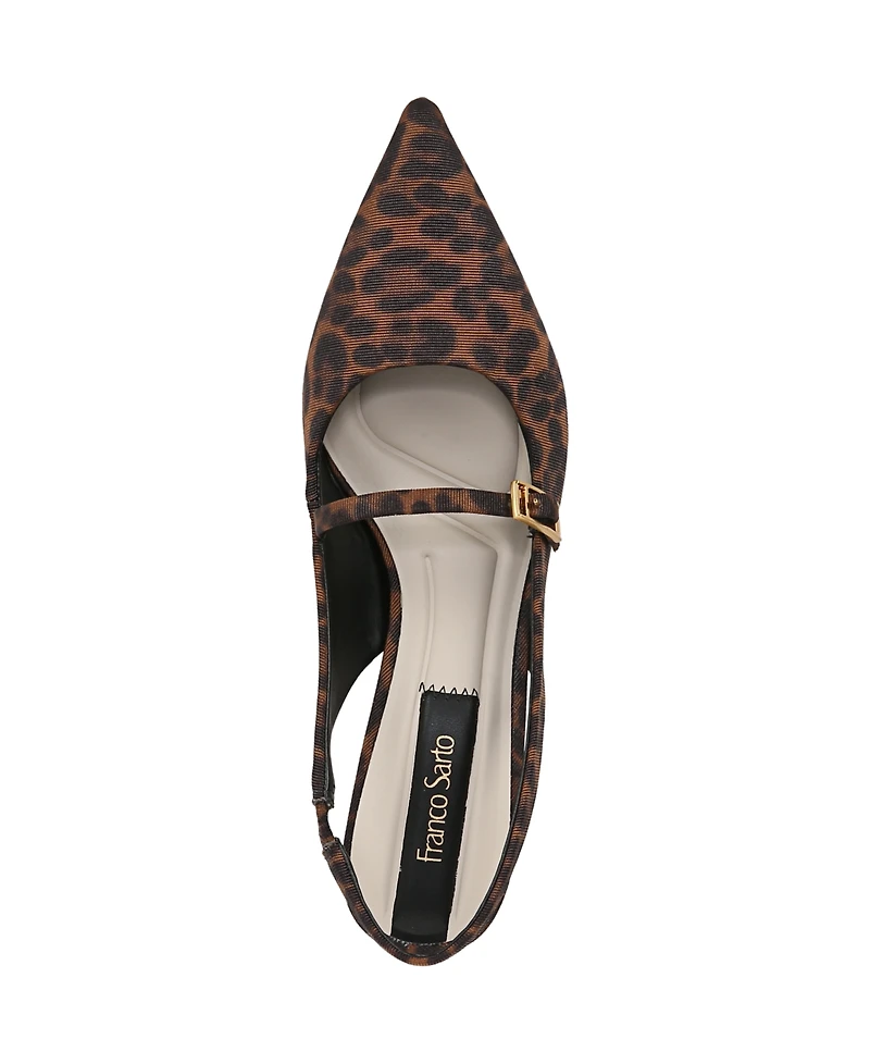 Franco Sarto Women's Khloe Pointed Toe Slingback Pumps