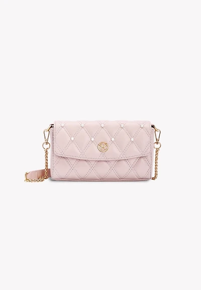 Pearl Quilted Shoulder Bag Small Chanel Collection Leather Victoria Hyde