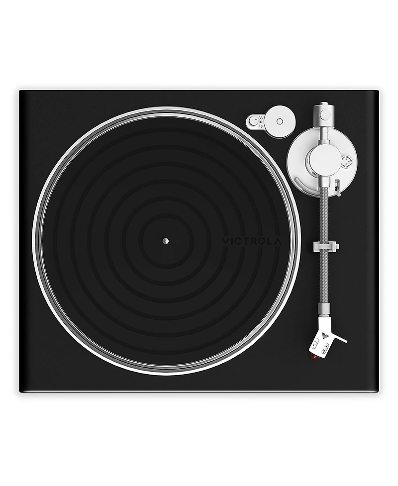 Victrola Hi-Res Carbon Bluetooth Turntable with aptX Adaptive Audio and Ortofon 2M Red Cartridge