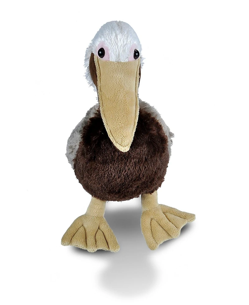 Wild Republic Cuddlekins Brown Pelican Stuffed Animal, 12 Inches