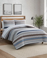Lucky Brand Monterey Stripe 3-Pc. Duvet Cover Set, Full/Queen