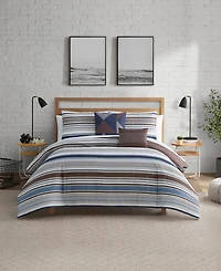 Lucky Brand Monterey Stripe 5-Pc. Comforter Set, King