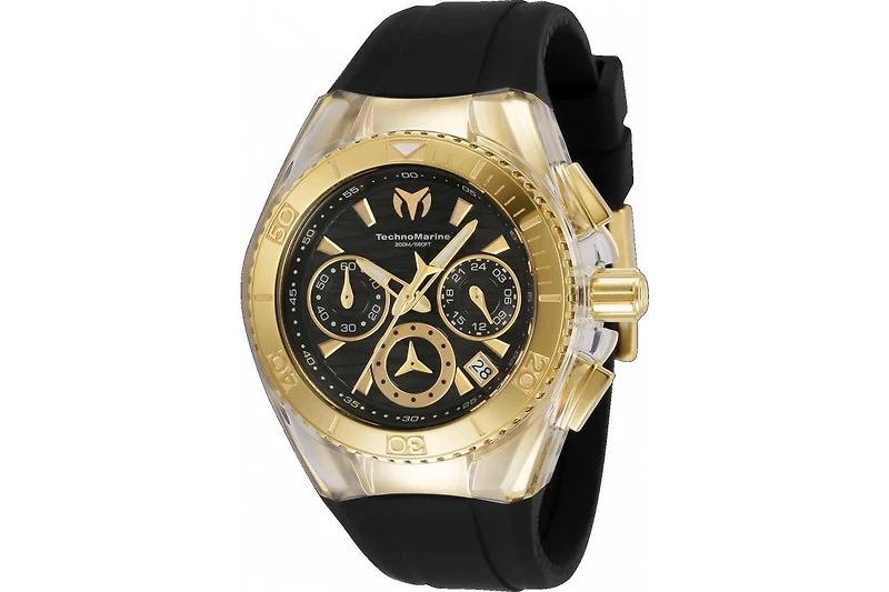 Invicta Women's Tm- Technomarine Cruise Quartz Chronograph Black Dial Watch