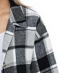 Gameday Couture Women's Gray Kentucky Wildcats End Zone Game Flannel Button-Up Shirt