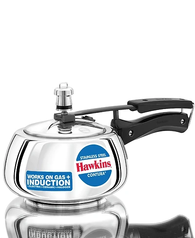 Hawkins Liter Stainless Steel Contura Induction Compatible Pressure Cooker