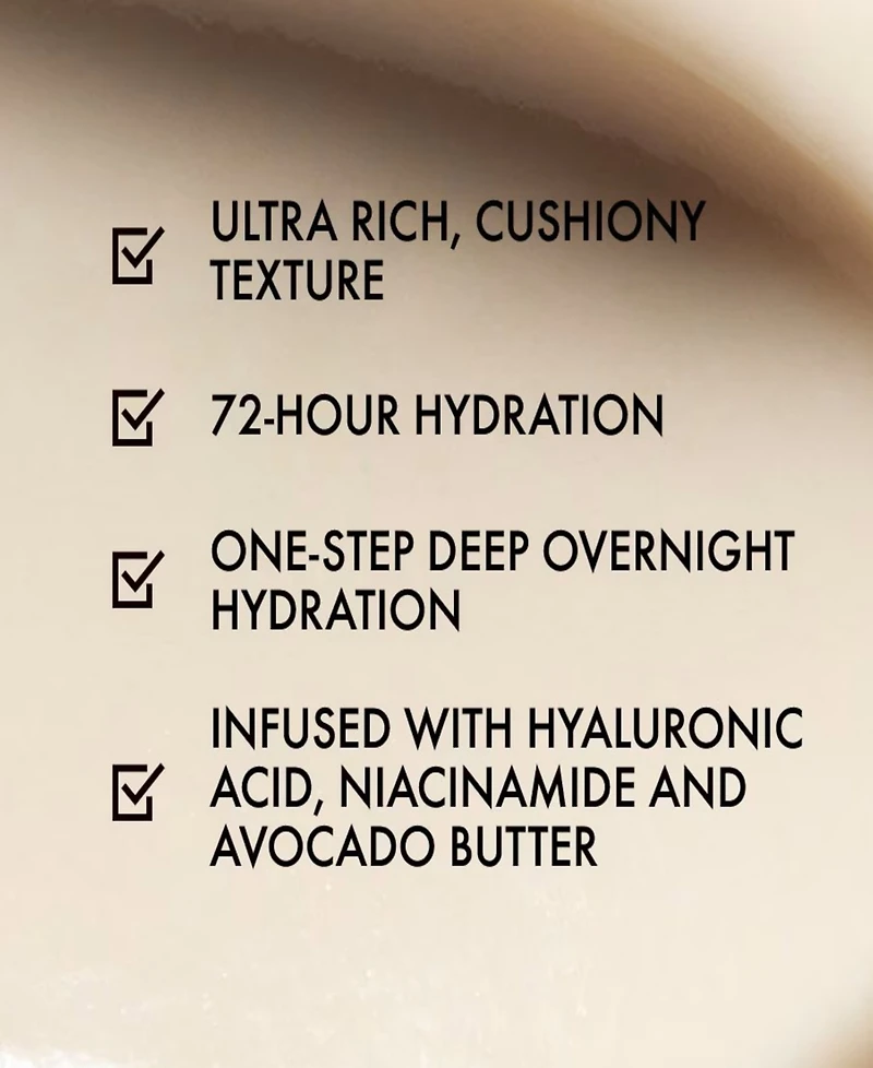 Drink Up Intensive Overnight Hydrating Face Mask with Avocado & Hyaluronic Acid, 2.5 oz.