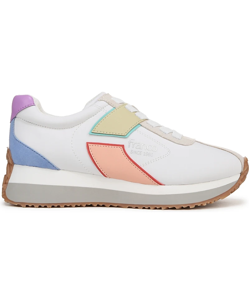 Franco Sarto Women's Erica Lace Up Platform Sneakers