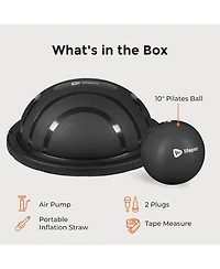 LifePro Half Balance Ball Trainer – Stability Ball for Full Body Workout, Exercise & Physical Therapy