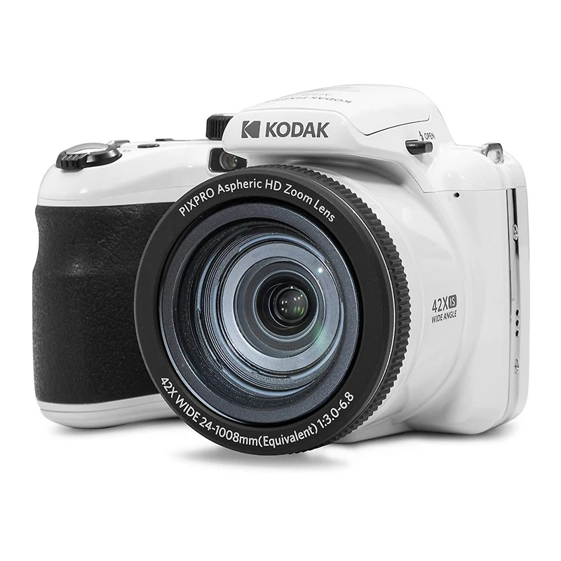 Kodak Pixpro AZ425 Astro Zoom 20MP Digital Camera with 42x Optical Zoom (White