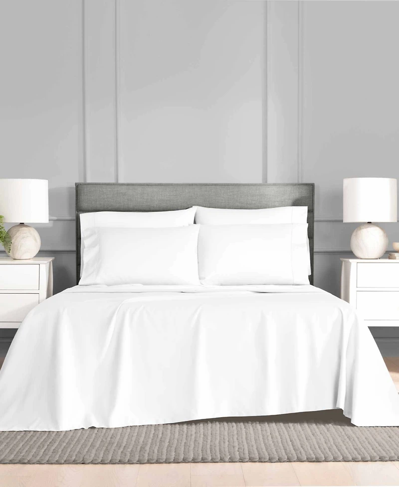 Fairfield Square Collection Brookline 1400 Thread Count 6 Pc. Sheet Set, Queen, Exclusively at Macy's