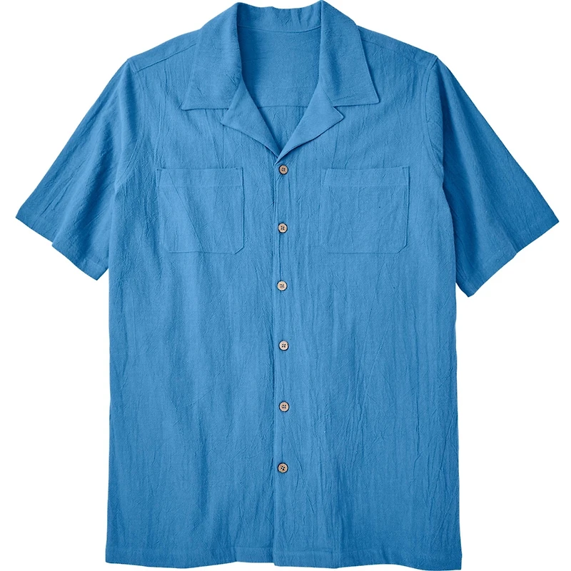 KingSize Big & Tall Gauze Camp Shirt