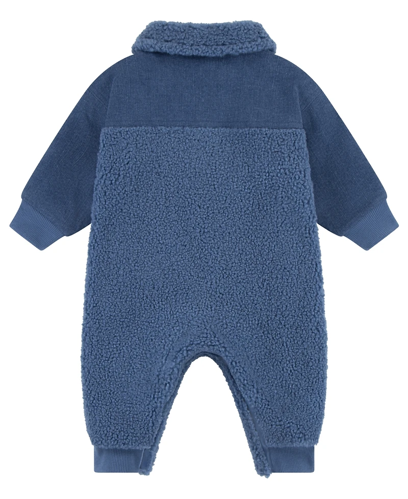 Levi's Infant Boys Denim Sherpa Coverall