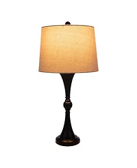 Lavish Home 27.17" Usb Charging Led Table Lamp Set