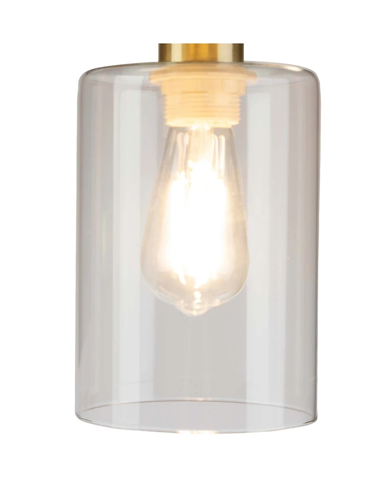 Lavish Home 65.75" Modern Led Floor Lamp