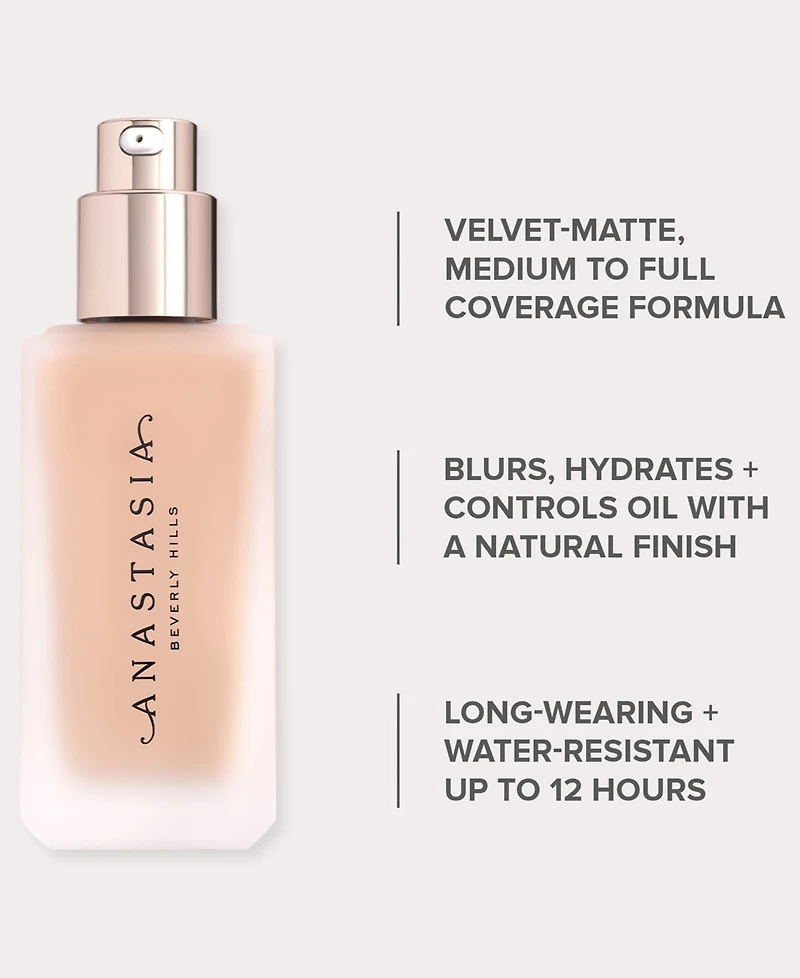 Anastasia Beverly Hills Impeccable Blurring Second-Skin Matte Foundation - Shade