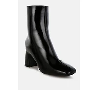 Soora Block Heel Calf Boots Women