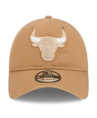 New Era Men's Tan Chicago Bulls 2024/25 City Edition 9TWENTY Adjustable Hat