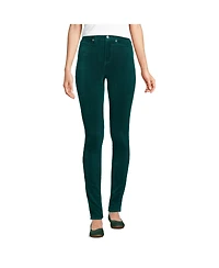 Lands' End Women's Slender High Rise Corduroy Skinny Pants