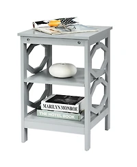Gouun 3 Tiers Nightstand Sofa Side End Accent Table