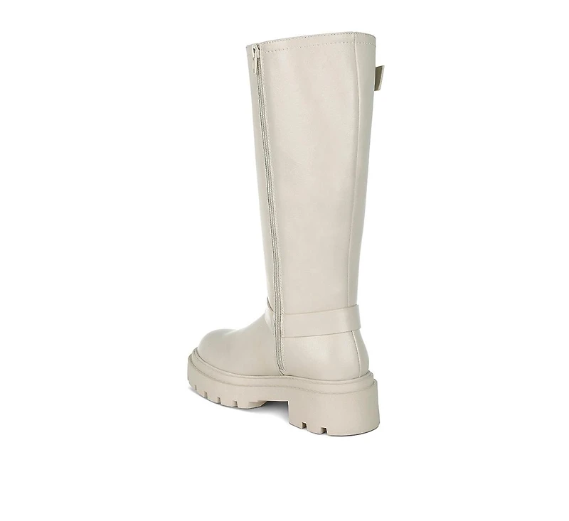 Taimen Harnes Detail Long Boots