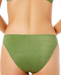 Salt + Cove Juniors' Lurex Hipster Bikini Bottoms, Exclusively at Macy's