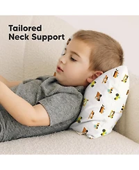 KeaBabies Toddler Buddy Pillow with Pillowcase, 10X18 Soft Cotton Pillows for Sleeping