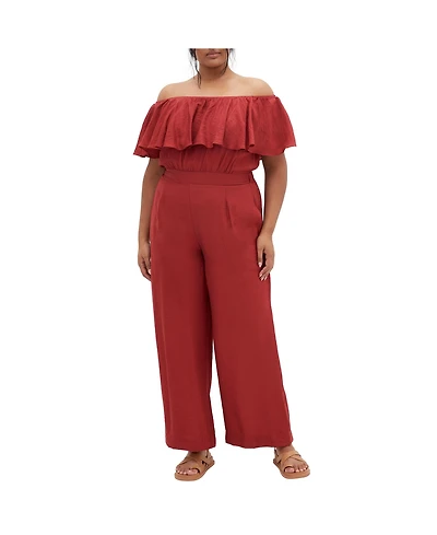 City Chic Plus Serene Jumpsuit