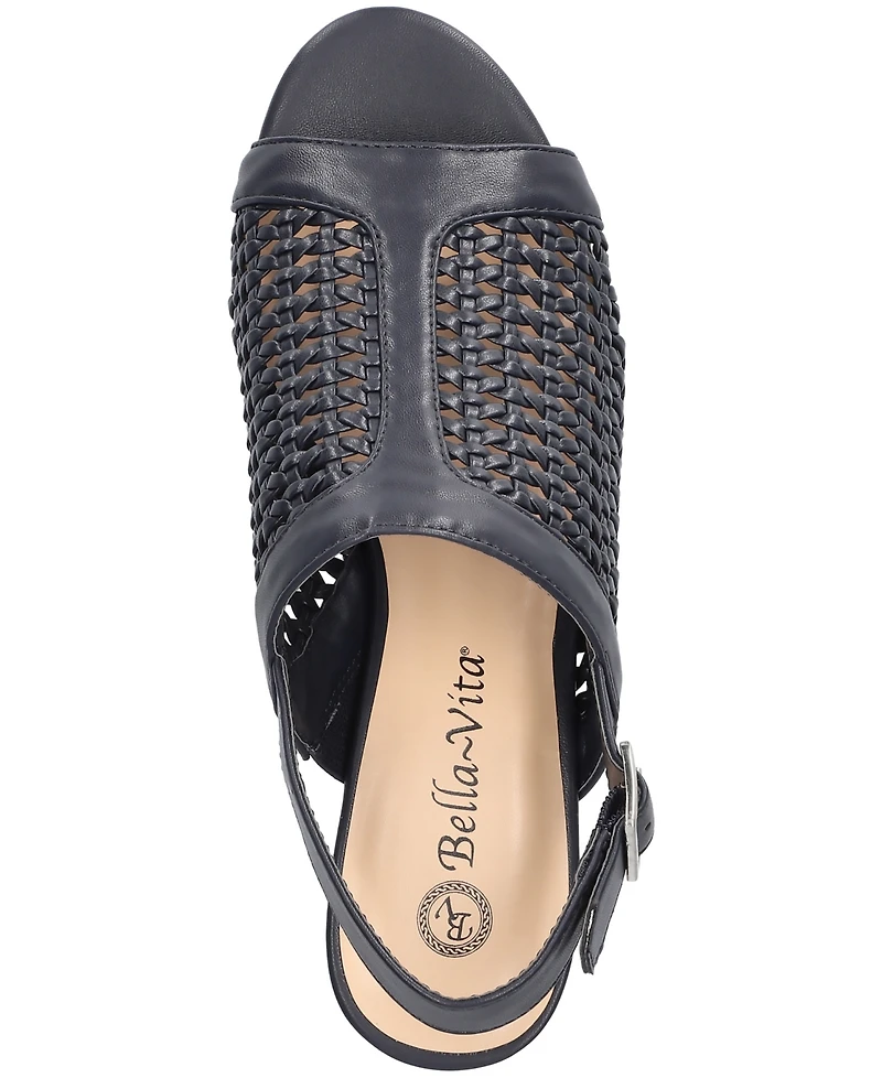 Bella Vita Women's Adley Block Heel Sandals