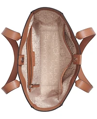 Calvin Klein Audrey Signature Medium Tote Bag