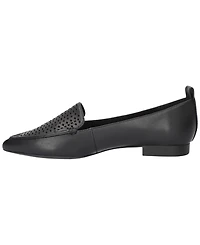 Bella Vita Women's Alessi Perf Pointed Toe Flats