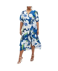 City Chic Plus Size Bea Floral Dress