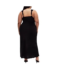 City Chic Plus Spring Love Maxi Dress