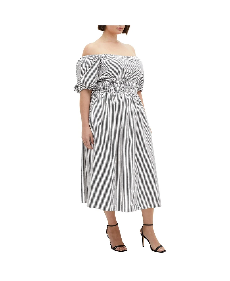 City Chic Plus Size Adelynn Street Dress