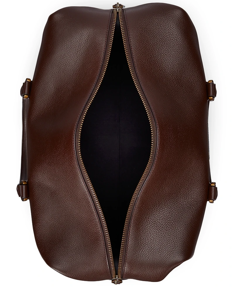 Polo Ralph Lauren Men's Pebbled Leather Duffel