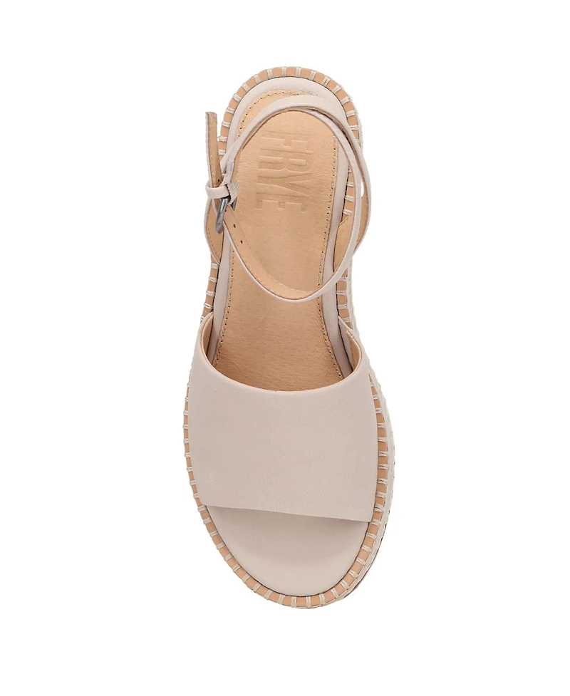 Frye Women's Joy Ankle Strap Platform Wedge Sandals