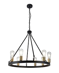 Home Accessories 27.6" Daryu 8-Light Indoor Chandelier with Light Kit