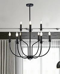 Home Accessories 6" Ayada 9-Light Indoor Chandelier with Light Kit