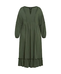 City Chic Plus Alena Maxi Dress